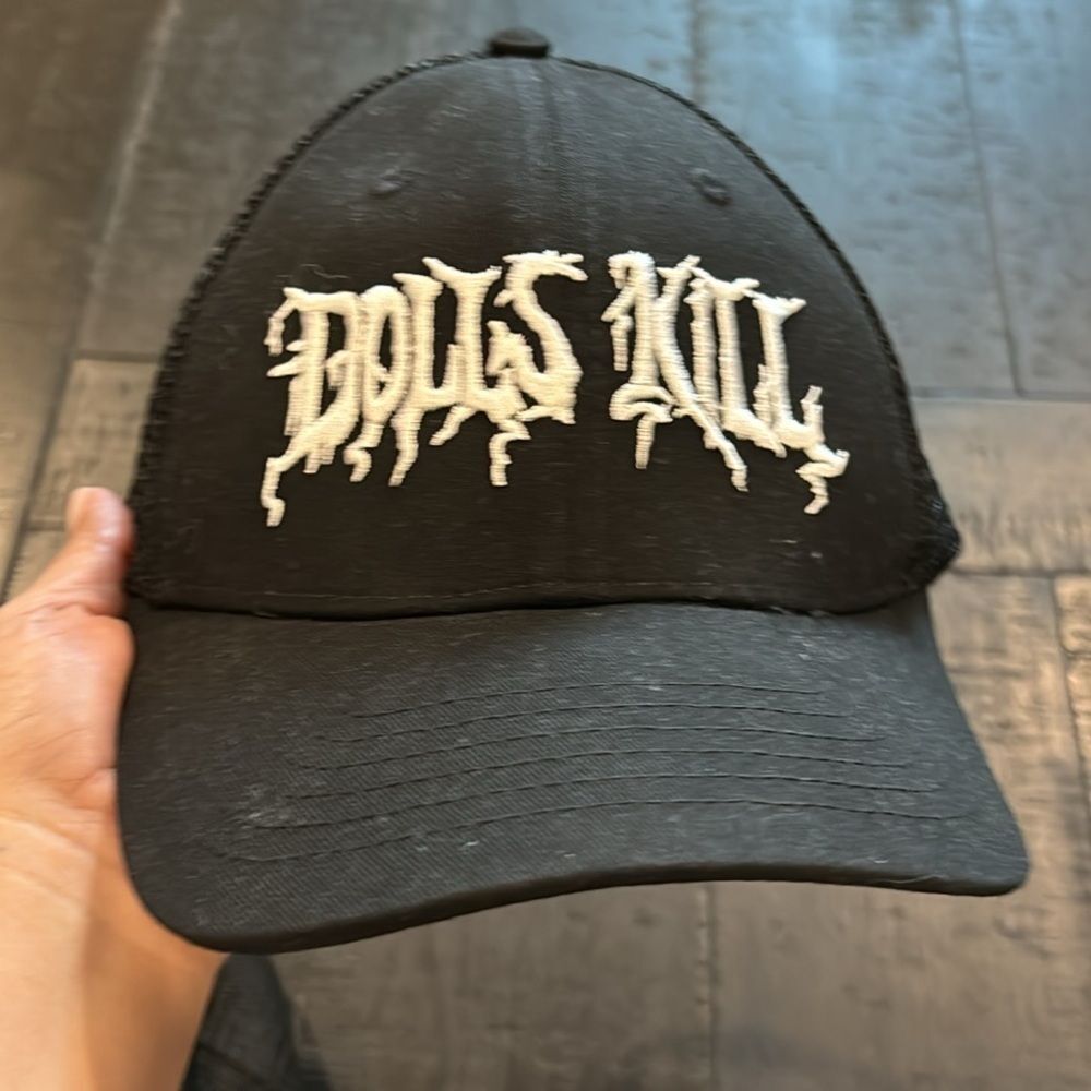 Dolls Kill Logo Trucker Adjustable Cap​​​​​​​​​​​​​​​​​​​​​​​​​​​​​​
